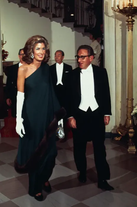 Framed Print : Henry Kissinger with His Wife Framed Print : Henry Kissinger with His Wife
