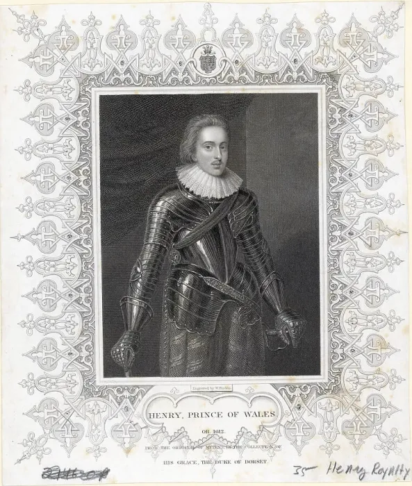 Framed Print : Henry, Prince Of Wales In Armor Framed Print : Henry, Prince Of Wales In Armor