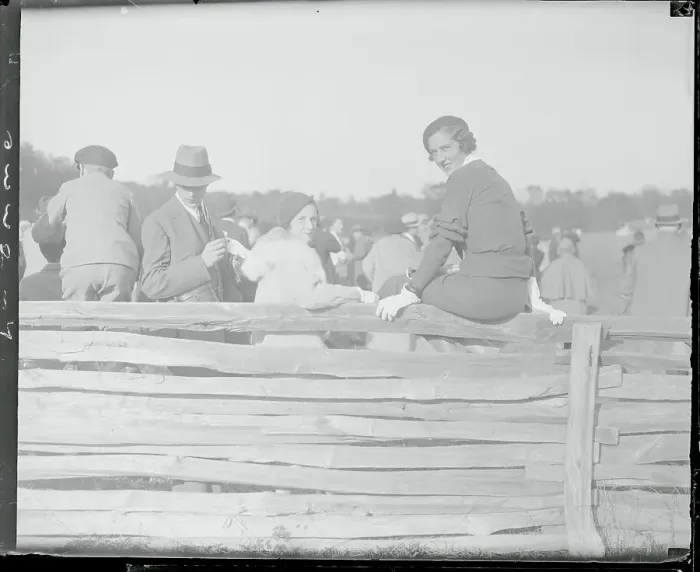 Framed Print : Henry Stimson with Socialites at Horse Show Framed Print : Henry Stimson with Socialites at Horse Show