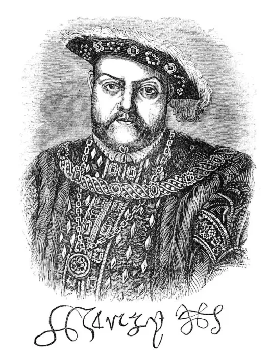 Framed Print : Henry VIII Engraving Framed Print : Henry VIII Engraving