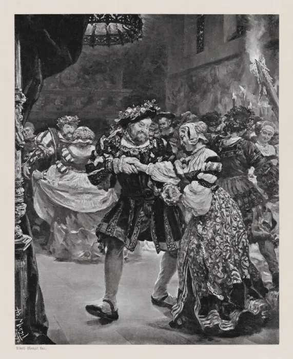 Framed Print : Henry VIII, play by William Shakespeare, published in 1886