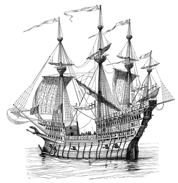 Framed Print : Henry VIIIs warship Framed Print : Henry VIIIs warship