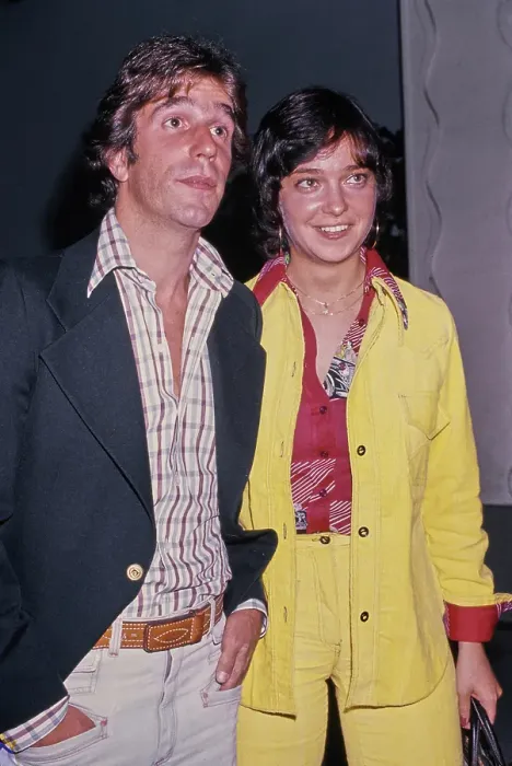 Framed Print : Henry Winkler & Cindy Williams Framed Print : Henry Winkler & Cindy Williams