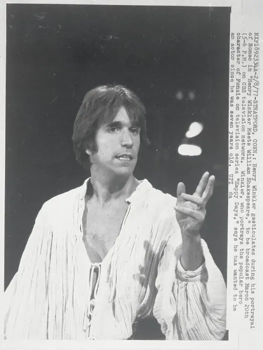 Framed Print : Henry Winkler in Movie Still Framed Print : Henry Winkler in Movie Still