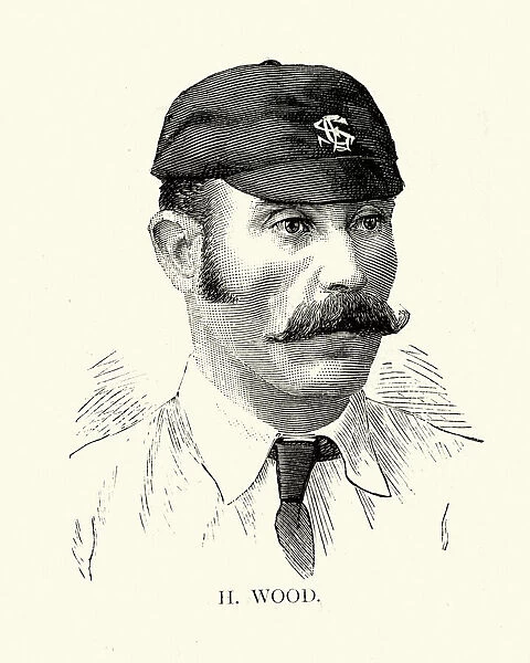 Henry Wood, Victorian English cricketer, Surrey and Kent County Cricket, 19th Century
