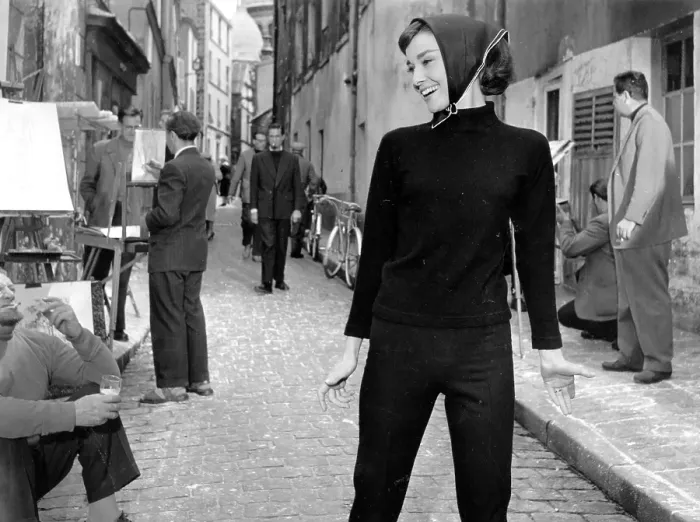 Framed Print : Hepburn At Paris Framed Print : Hepburn At Paris