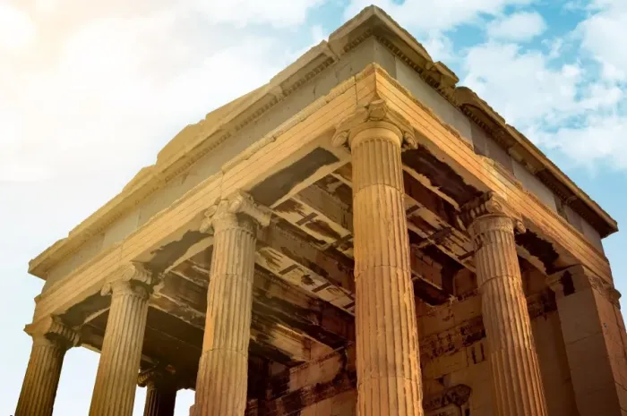 Framed Print : Hephaestus Temple in the Agora of Athens, Greece Framed Print : Hephaestus Temple in the Agora of Athens, Greece