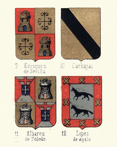 Heraldry - Coat of Arms of Spain