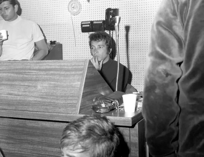 Framed Print : Herb Alpert And Burt Bacharach In The Studio Framed Print : Herb Alpert And Burt Bacharach In The Studio