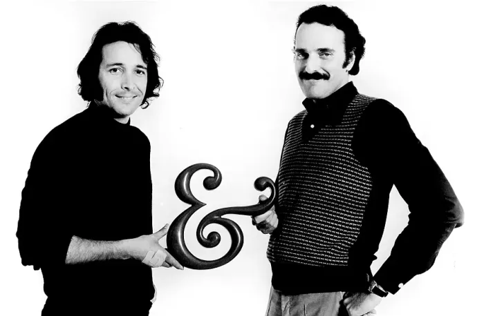 Framed Print : Herb Alpert and Jerry Moss Portrait Framed Print : Herb Alpert and Jerry Moss Portrait