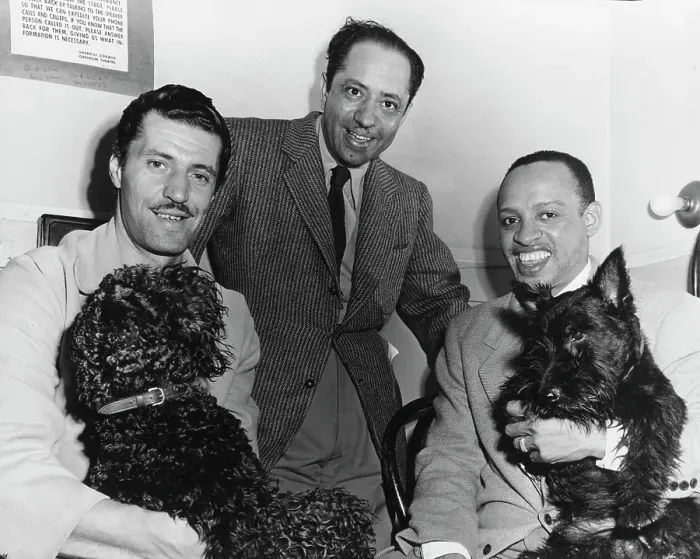 Framed Print : Herb Jeffries, Lionel Hampton And Otis Rene Framed Print : Herb Jeffries, Lionel Hampton And Otis Rene