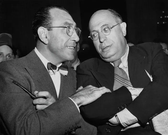 Framed Print : Herbert Biberman And Samuel Ornitz At HUAC Hearing Framed Print : Herbert Biberman And Samuel Ornitz At HUAC Hearing