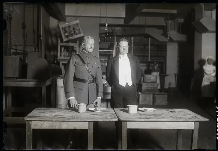 Framed Print : Herbert Hoover And General Pershing Framed Print : Herbert Hoover And General Pershing