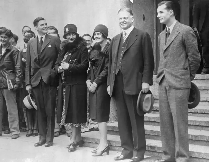 Framed Print : Herbert Hoover Home After Victory Framed Print : Herbert Hoover Home After Victory