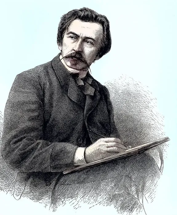 Framed Print : Herbert Koenig, also Heribert Koenig, 1820 in Dresden, 13 June 1876 in Niederloessnitz, was a German artist, illustrator and watercolour painter, Germany, reproduction of an image, woodcut from the year 1881, digitally restored, historical Framed Print : Herbert Koenig, also Heribert Koenig, 1820 in Dresden, 13 June 1876 in Niederloessnitz, was a German artist, illustrator and watercolour painter, Germany, reproduction of an image, woodcut from the year 1881, digitally restored, historical