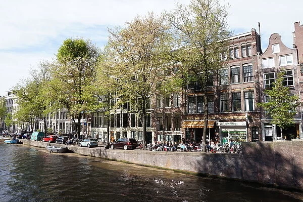 Herengracht in the Sun, Amsterdam, Netherlands