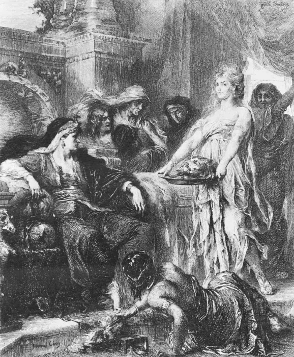 Framed Print : Herodias In Triumph Framed Print : Herodias In Triumph