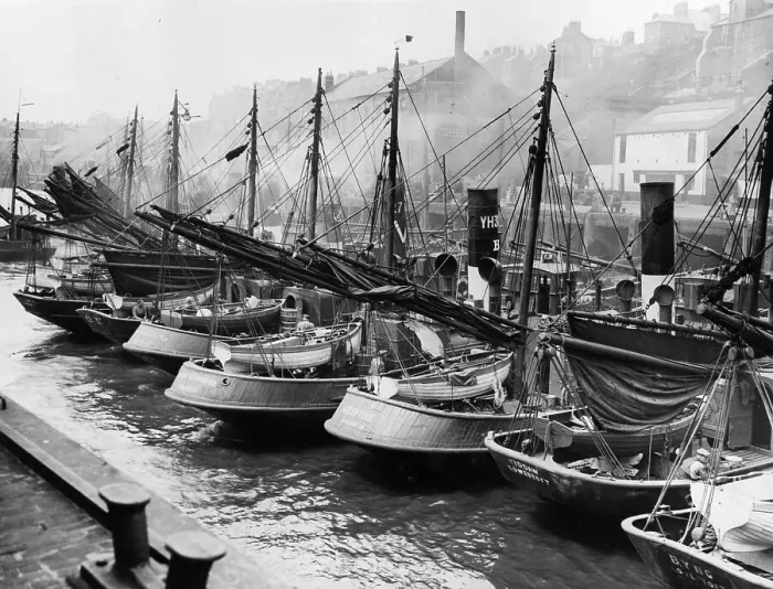Framed Print : Herring Boats Framed Print : Herring Boats
