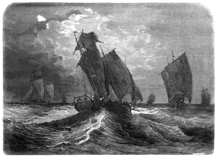 Framed Print : Herring Fishing Framed Print : Herring Fishing