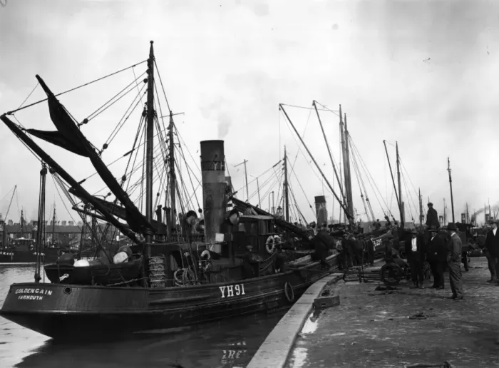 Framed Print : Herring Trawler Framed Print : Herring Trawler