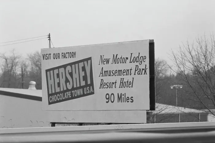 Framed Print : Hershey Chocolate Town Framed Print : Hershey Chocolate Town