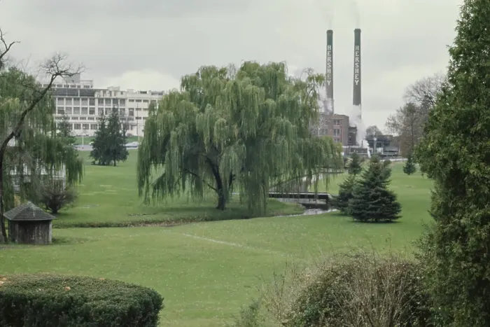 Framed Print : Hershey Factory Framed Print : Hershey Factory