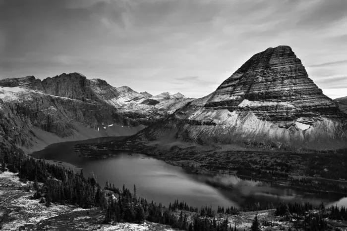 Framed Print : Hidden Lake