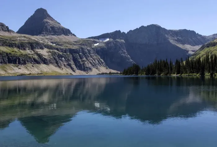 Framed Print : Hidden Lake with Reynolds Mountains, Glacier National Park, Montana, United States Framed Print : Hidden Lake with Reynolds Mountains, Glacier National Park, Montana, United States