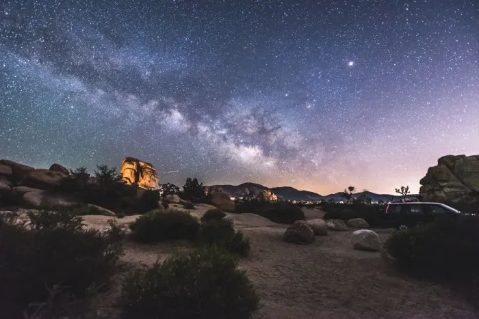 Framed Print : Hidden Valley Park Milky Way Framed Print : Hidden Valley Park Milky Way