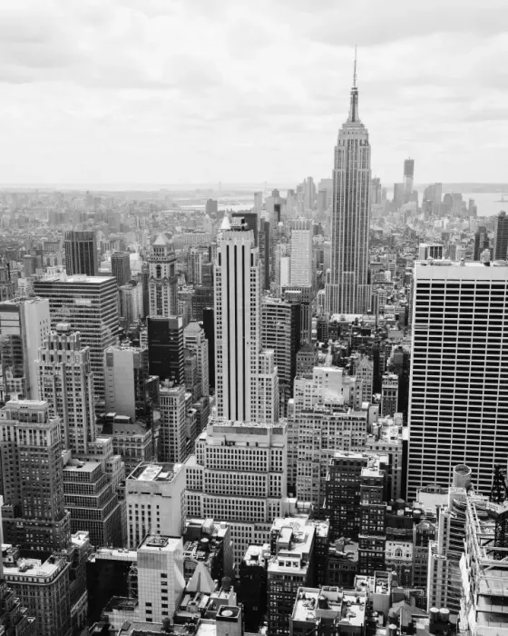 Framed Print : High angle view of Manhattans skyscrapers Framed Print : High angle view of Manhattans skyscrapers