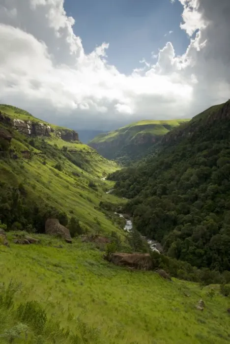 Framed Print : High Angle View of the Ndedema Gorge Framed Print : High Angle View of the Ndedema Gorge