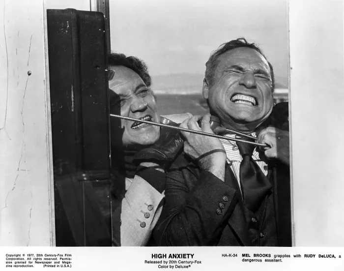 Framed Print : High Anxiety Film Still Framed Print : High Anxiety Film Still