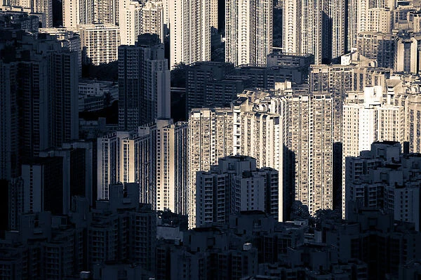 High density residential of Hong Kong