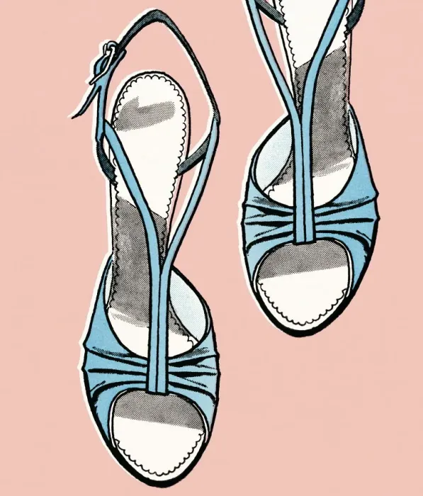 Framed Print : High-heeled sandals Framed Print : High-heeled sandals