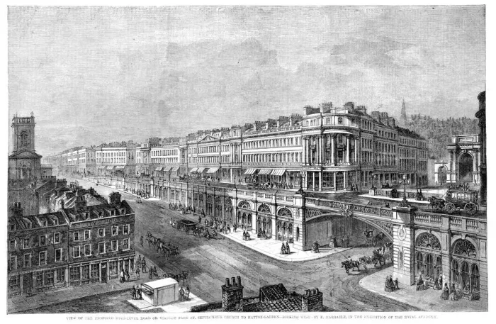 Framed Print : High Level Road, Hatton Garden, London Framed Print : High Level Road, Hatton Garden, London