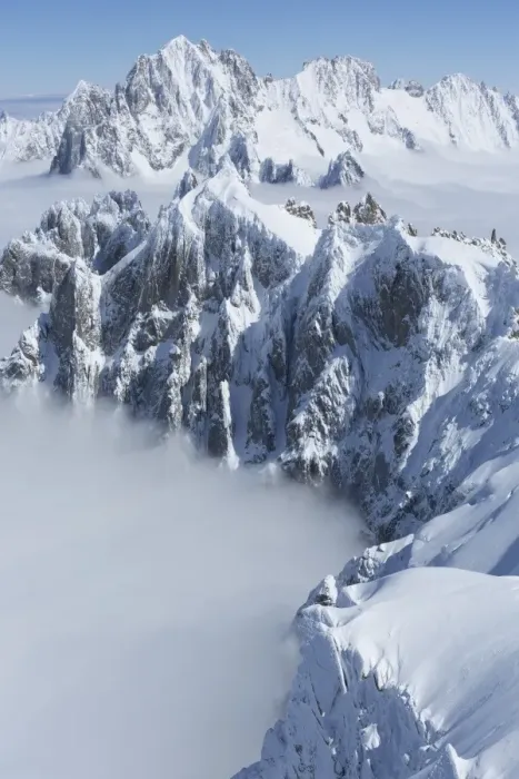 Framed Print : High mountain peaks of Chamonix Framed Print : High mountain peaks of Chamonix