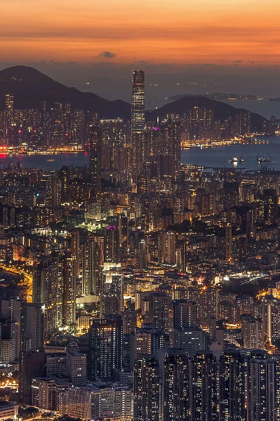 High rise buildings in Hong Kong