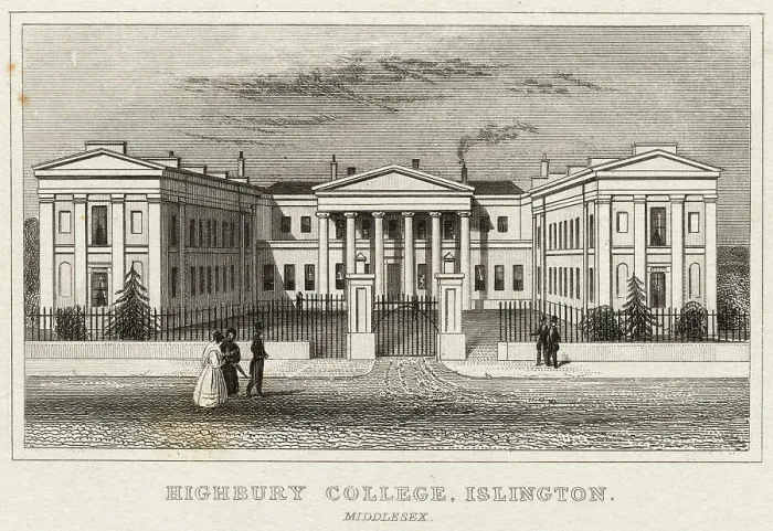 Framed Print : Highbury College at Islington in Middlesex