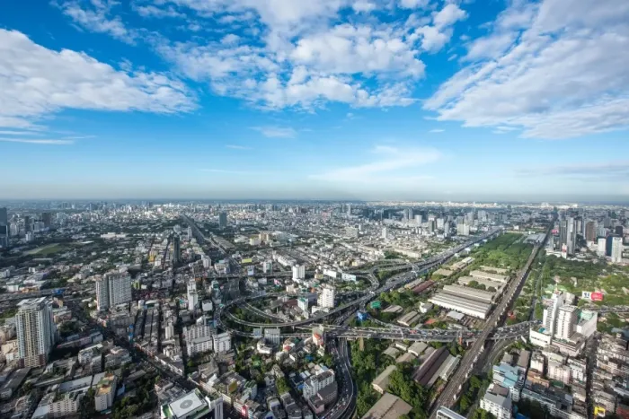 Framed Print : highway in bangkok
