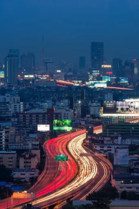 Framed Print : Highway in Bangkok Framed Print : Highway in Bangkok