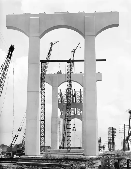 Framed Print : Highway construction Framed Print : Highway construction