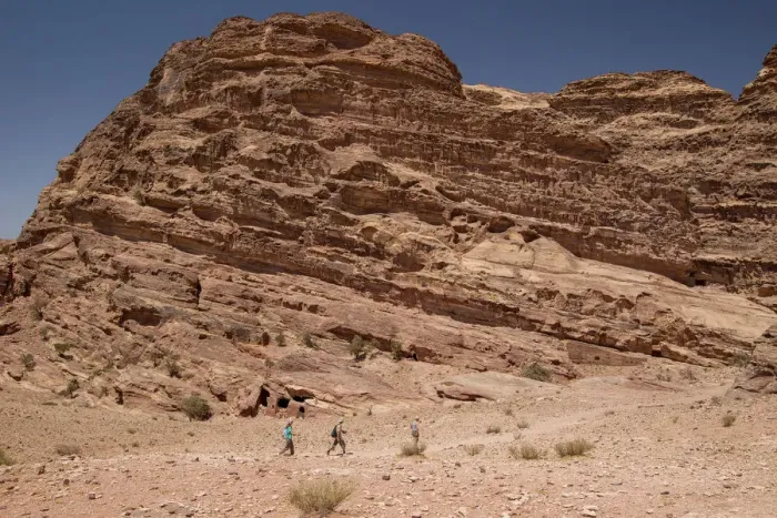 Framed Print : Hiking in Petra