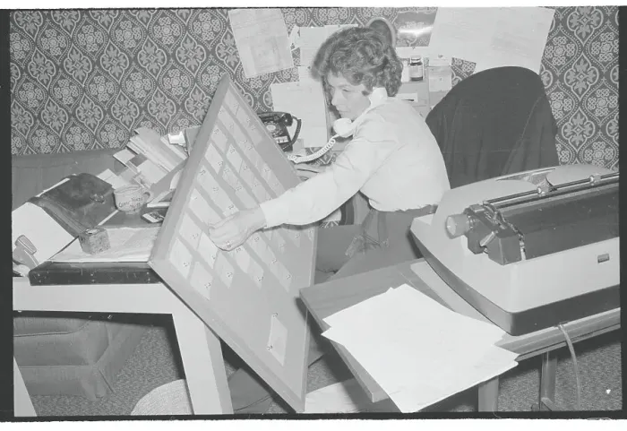 Framed Print : Hildy Parks at Work Framed Print : Hildy Parks at Work