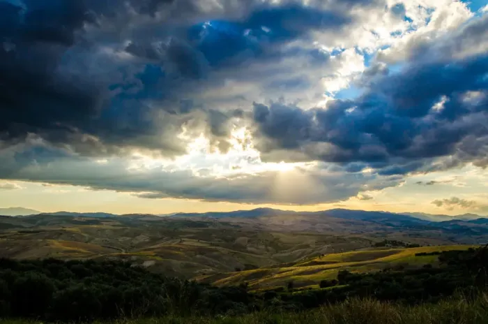 Framed Print : Hills of Basilicata Framed Print : Hills of Basilicata