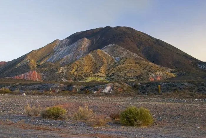 Framed Print : hills with colorful rock Framed Print : hills with colorful rock