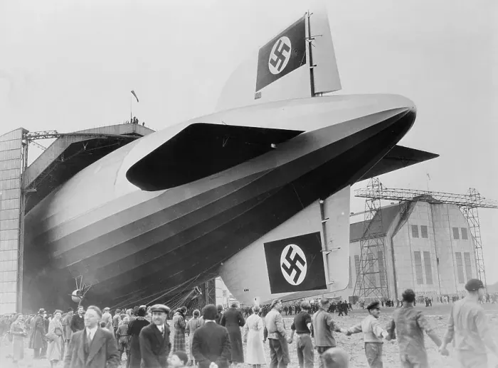 Framed Print : Hindenburg Before First Test Flight Framed Print : Hindenburg Before First Test Flight