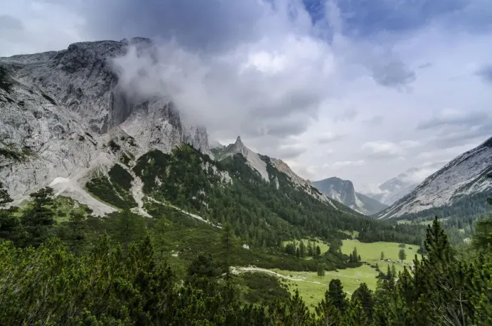 Framed Print : Hinterautal valley, Karwendel Mountains National Park, Tyrol, Austria, Europe Framed Print : Hinterautal valley, Karwendel Mountains National Park, Tyrol, Austria, Europe
