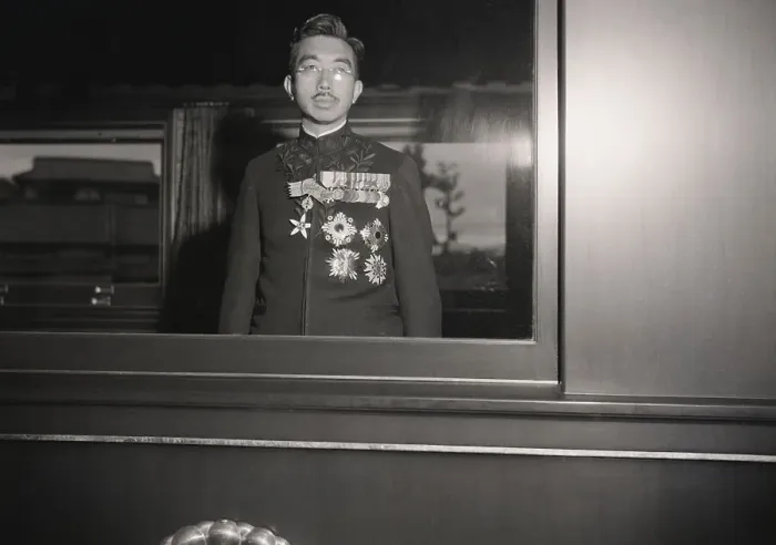 Framed Print : Hirohito At Window Of Private Train Car Framed Print : Hirohito At Window Of Private Train Car