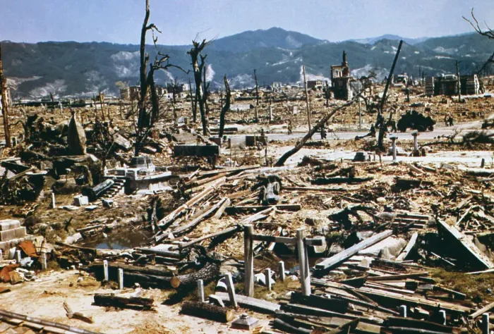 Framed Print : Hiroshima Aftermath Framed Print : Hiroshima Aftermath