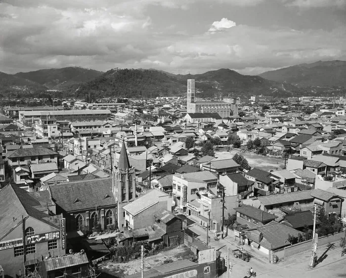 Framed Print : Hiroshima, Japan Reconstructed